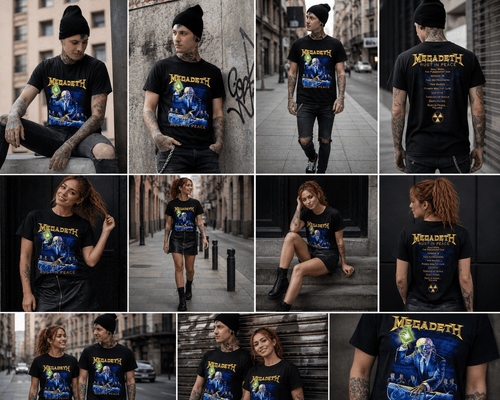 Polera Megadeth Rust In Peace - amplitudmodulada