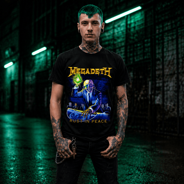 Polera Megadeth Rust In Peace - amplitudmodulada