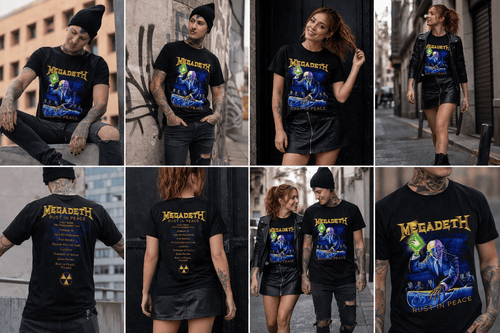 Polera Megadeth Rust In Peace - amplitudmodulada