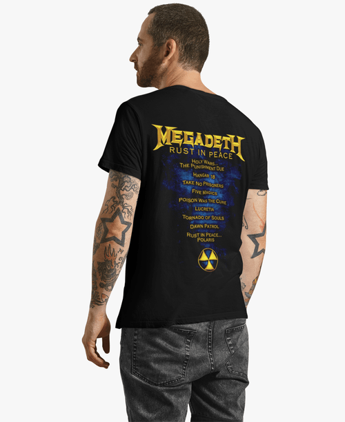 Polera Megadeth Rust In Peace - amplitudmodulada