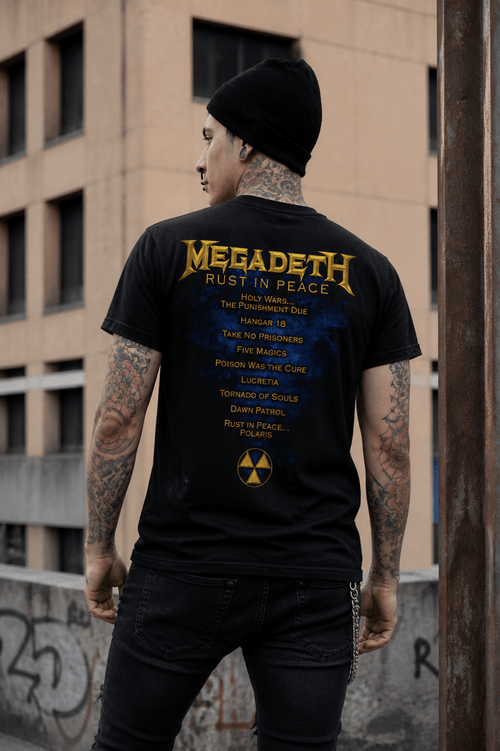 Polera Megadeth Rust In Peace - amplitudmodulada