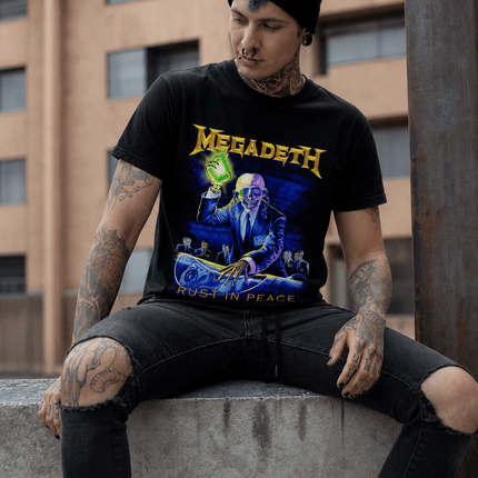 Polera Megadeth Rust In Peace - amplitudmodulada