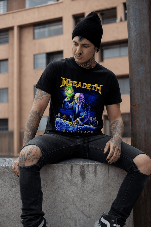 Polera Megadeth Rust In Peace - amplitudmodulada