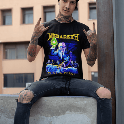 Polera Megadeth Rust In Peace - amplitudmodulada