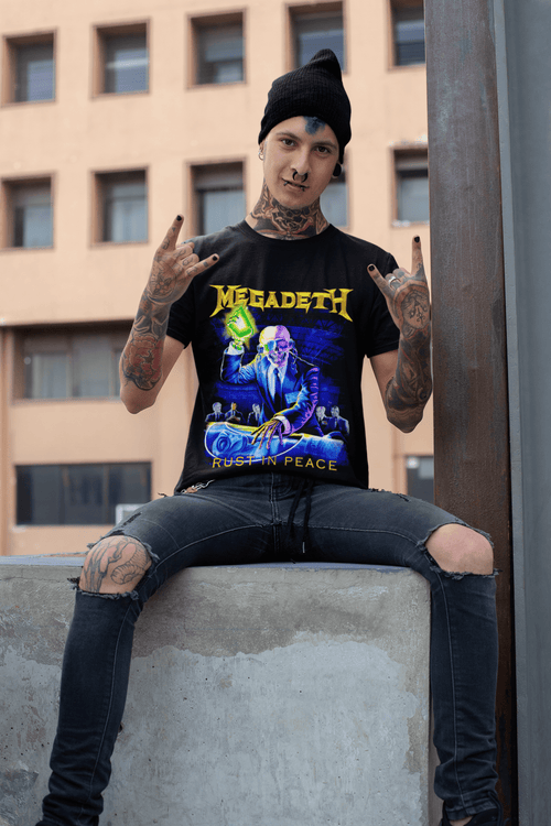 Polera Megadeth Rust In Peace - amplitudmodulada