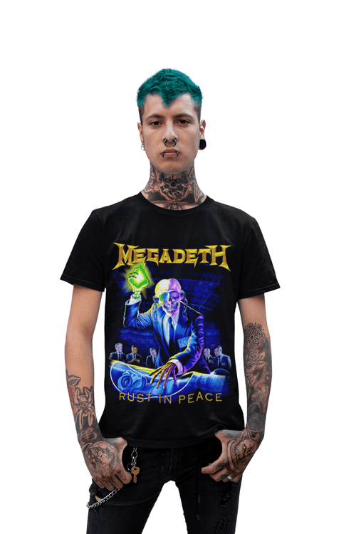 Polera Megadeth Rust In Peace - amplitudmodulada