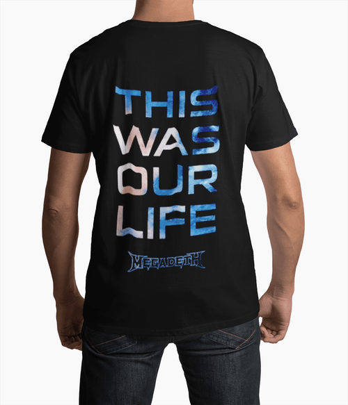 polera Megadeth This was our life - amplitudmodulada