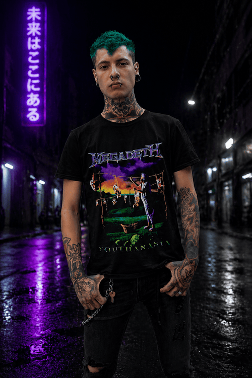 Polera Megadeth Youthanasia - amplitudmodulada