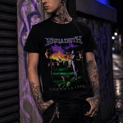 Polera Megadeth Youthanasia - amplitudmodulada