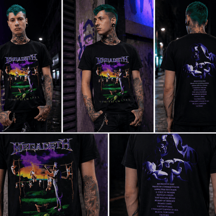 Polera Megadeth Youthanasia - amplitudmodulada
