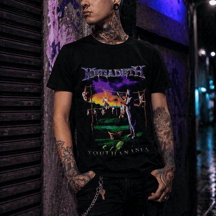 Polera Megadeth Youthanasia - amplitudmodulada