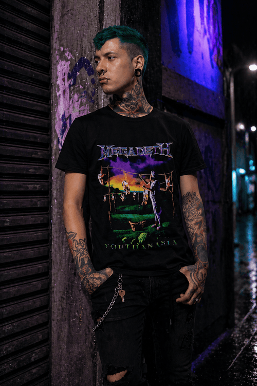 Polera Megadeth Youthanasia - amplitudmodulada