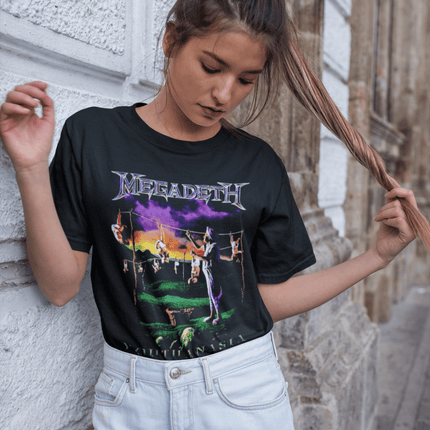 Polera Megadeth Youthanasia KIDS - amplitudmodulada