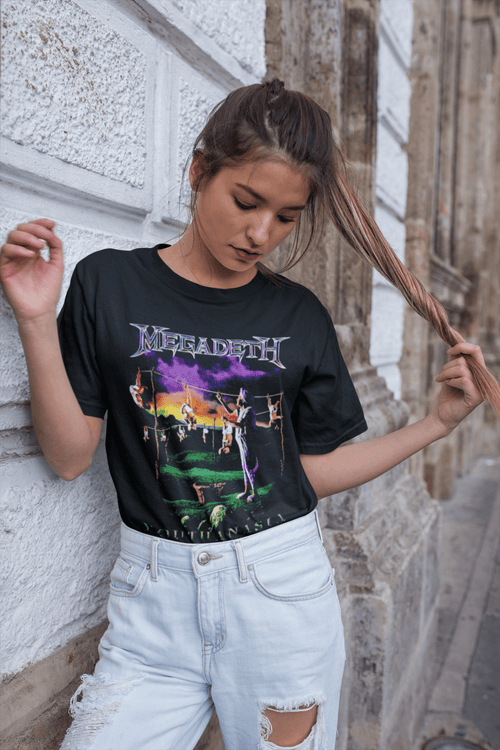 Polera Megadeth Youthanasia KIDS - amplitudmodulada