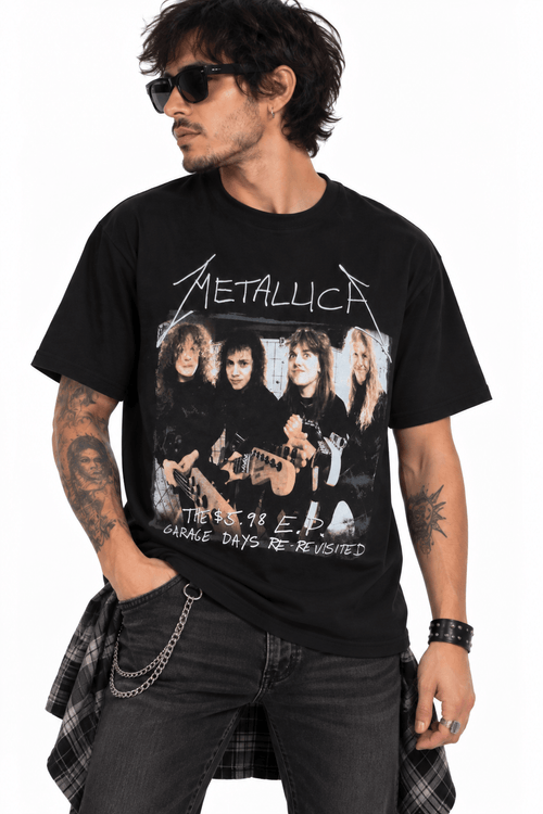 Polera Metallica Garage inc - amplitudmodulada