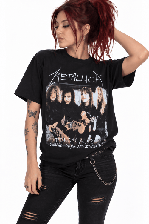 Polera Metallica Garage inc - amplitudmodulada