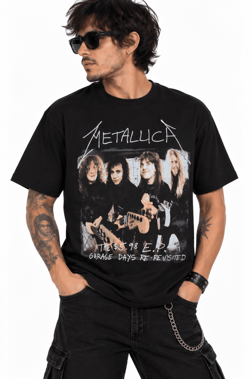 Polera Metallica Garage inc - amplitudmodulada