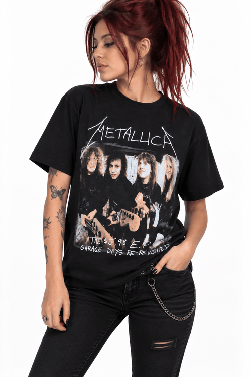 Polera Metallica Garage inc - amplitudmodulada