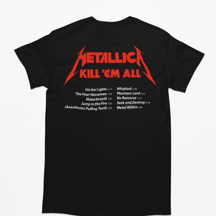Polera METALLICA Kill Em All - amplitudmodulada