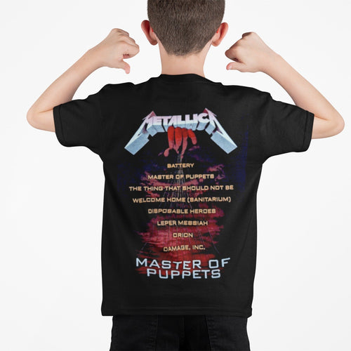 Polera Metallica Master of Puppets KIDS - amplitudmodulada