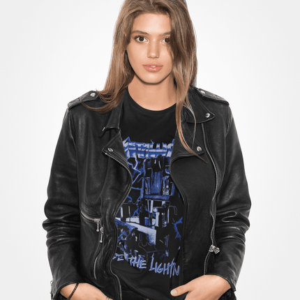 Polera Metallica Ride The Lightning - amplitudmodulada