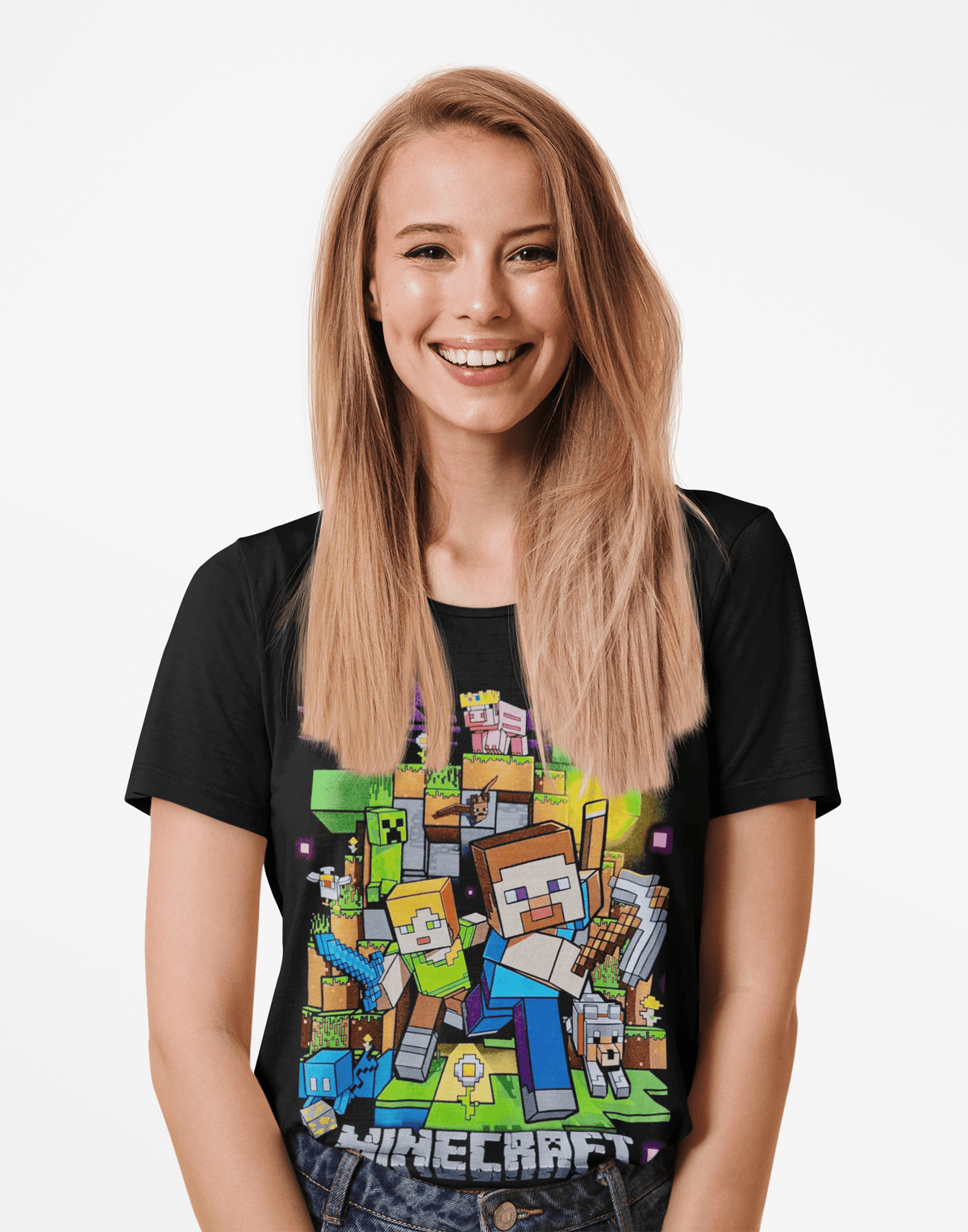 Polera Minecraft 7 - amplitudmodulada