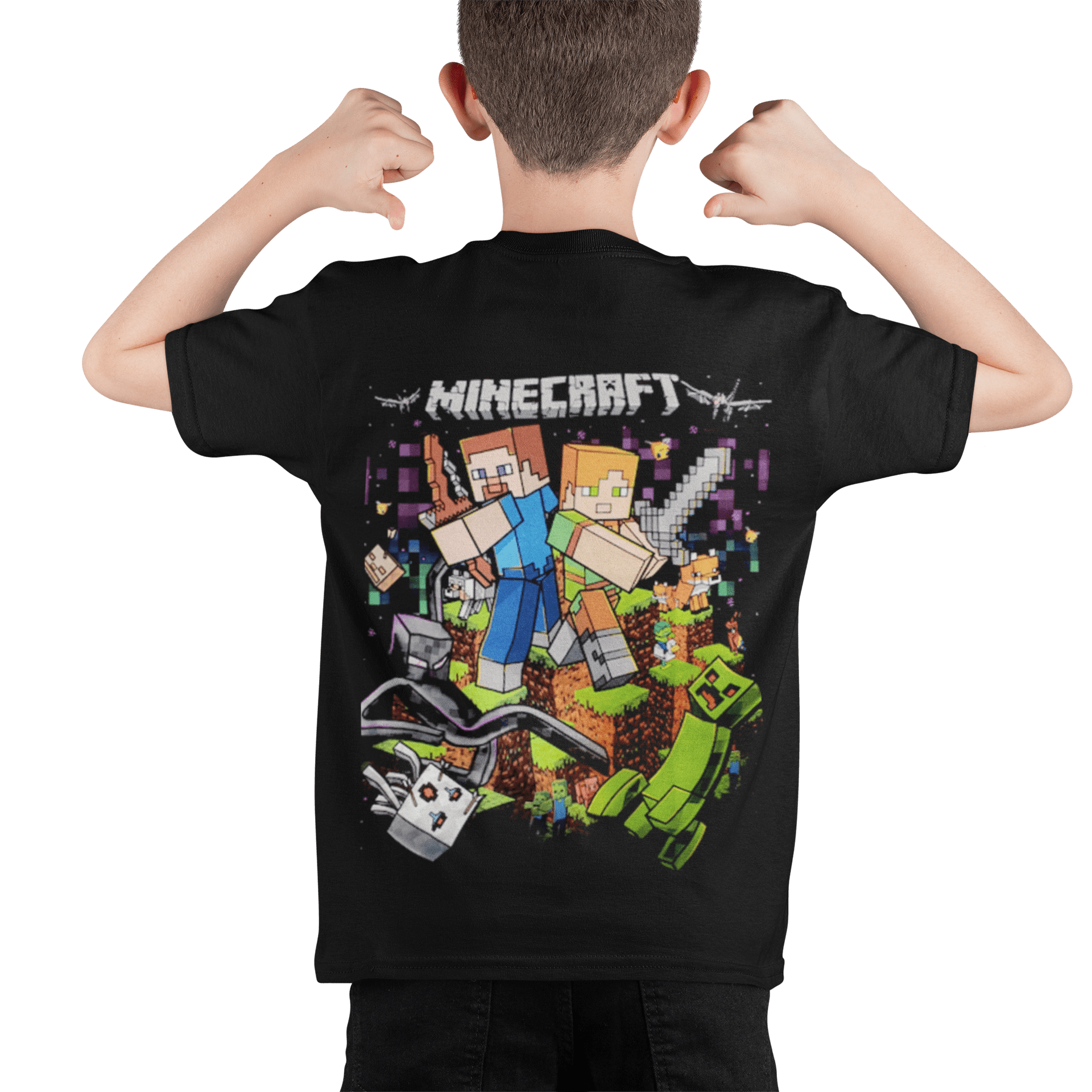 Polera Minecraft 3 - amplitudmodulada