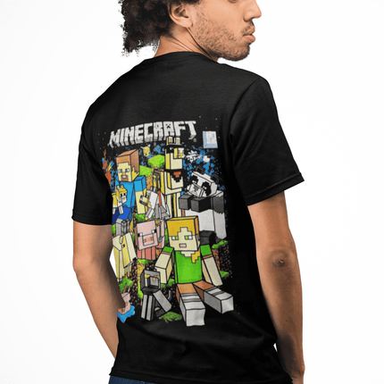 Polera Minecraft personajes - amplitudmodulada