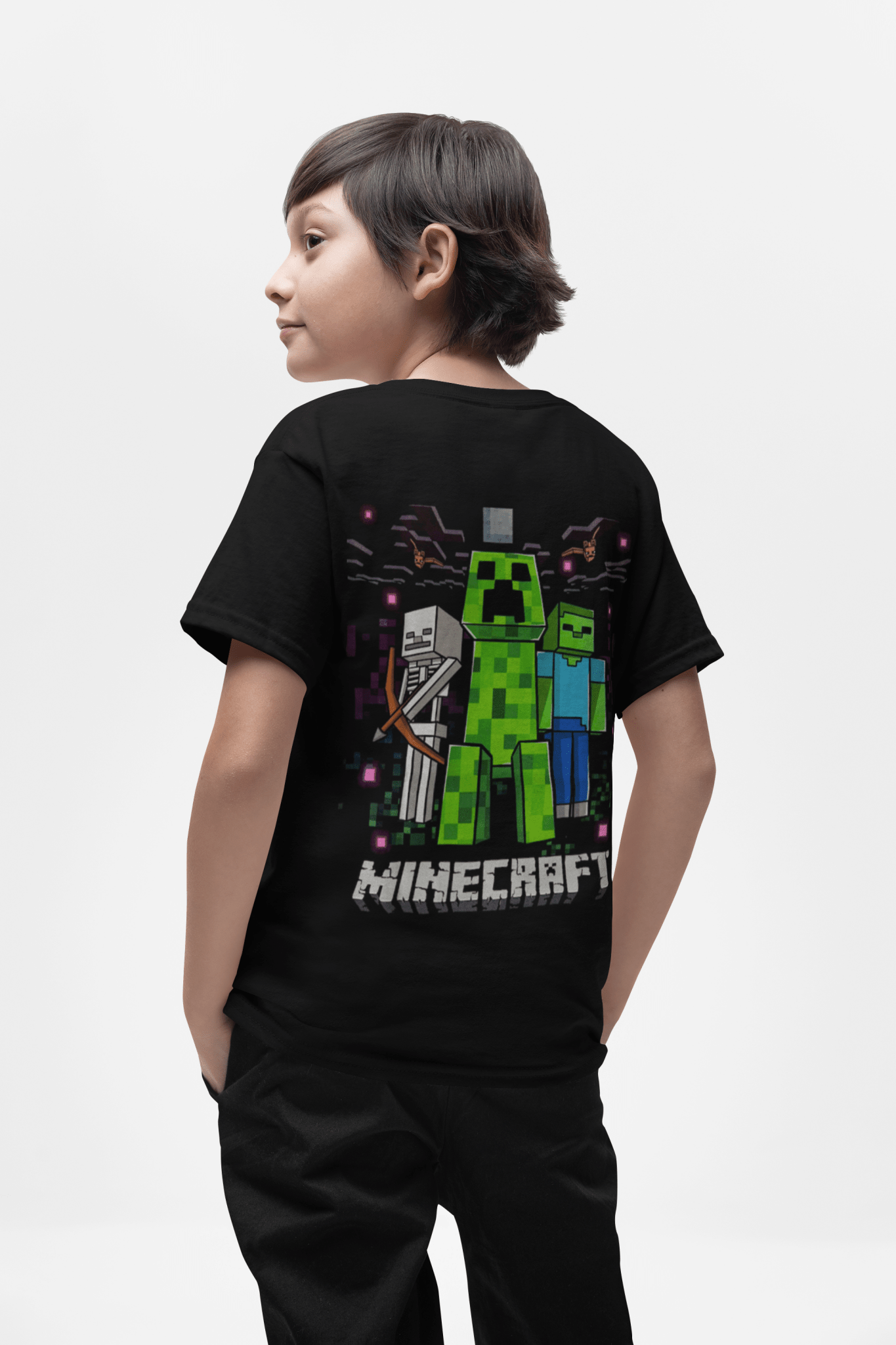 Polera Minecraft Steve - amplitudmodulada