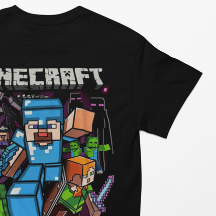 Polera Minecraft Steve - amplitudmodulada