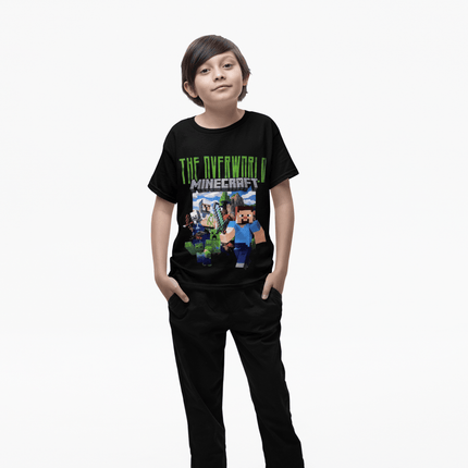 polera minecraft the over world - amplitudmodulada