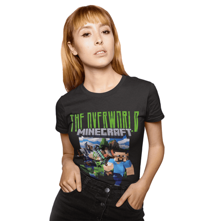 polera minecraft the over world - amplitudmodulada