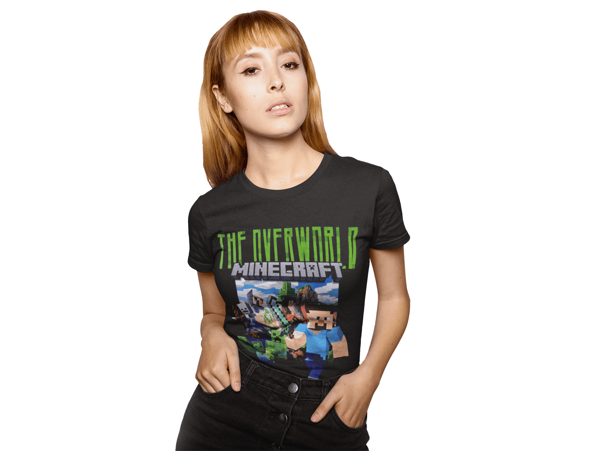 polera minecraft the over world - amplitudmodulada