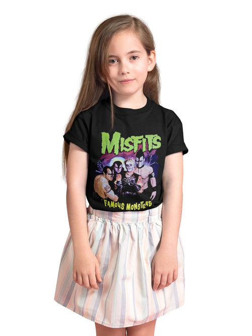 Polera Misfits Famous Monsters KIDS - amplitudmodulada