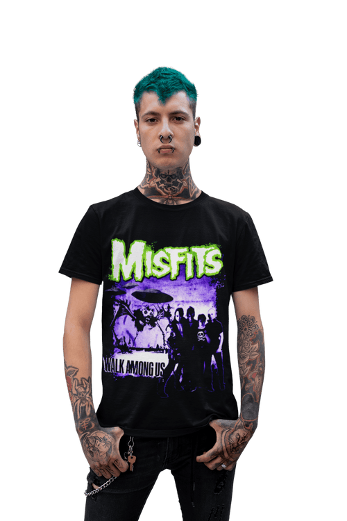 Polera Misfits Walk Among Us - amplitudmodulada