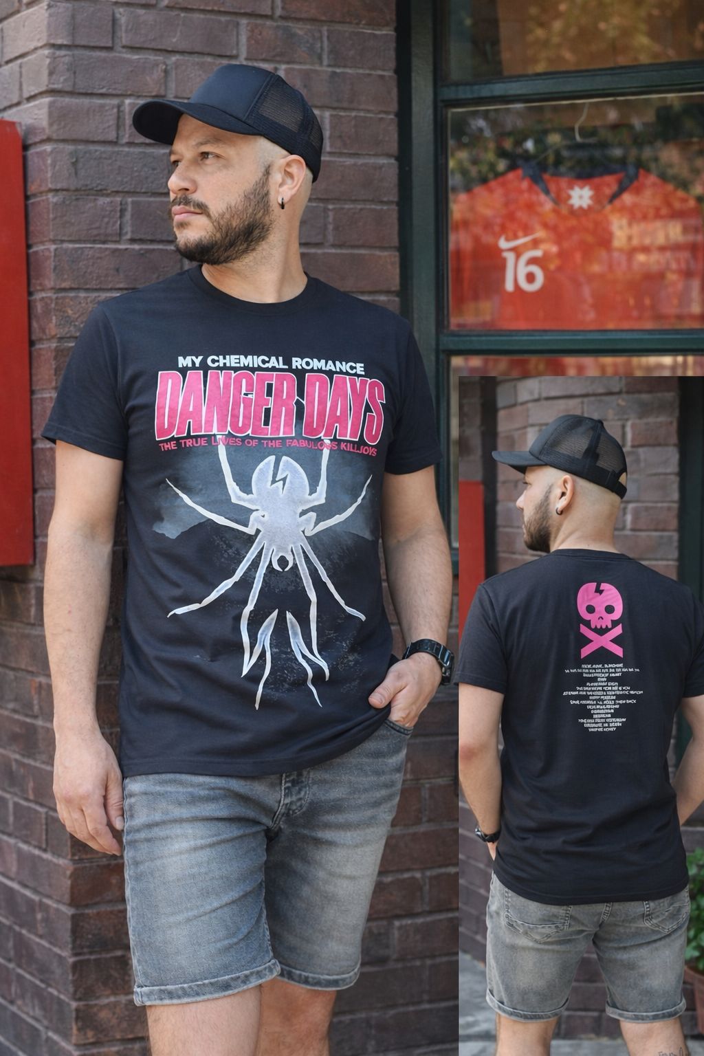 Polera My Chemical Romance Danger Days - amplitudmodulada