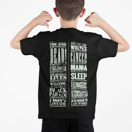 Polera My Chemical Romance The Black Parade KIDS - amplitudmodulada