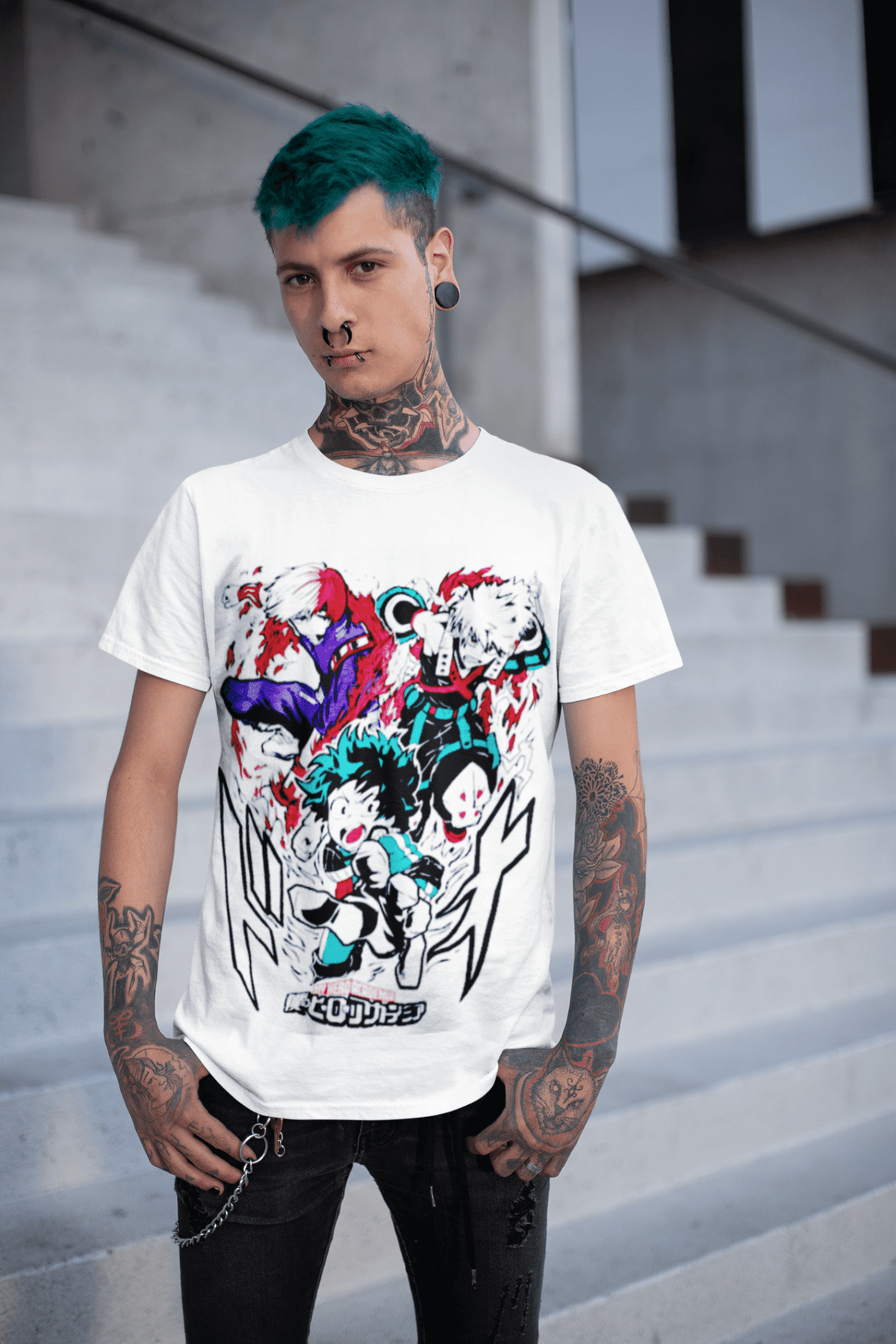 Polera My Hero Academia Manga - amplitudmodulada