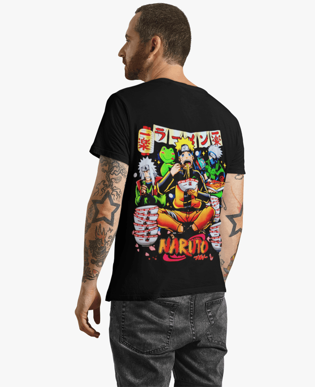 Polera Naruto Equipo 7 Kakashi - amplitudmodulada
