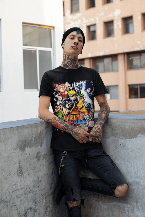 Polera Naruto Equipo 7 Kakashi - amplitudmodulada