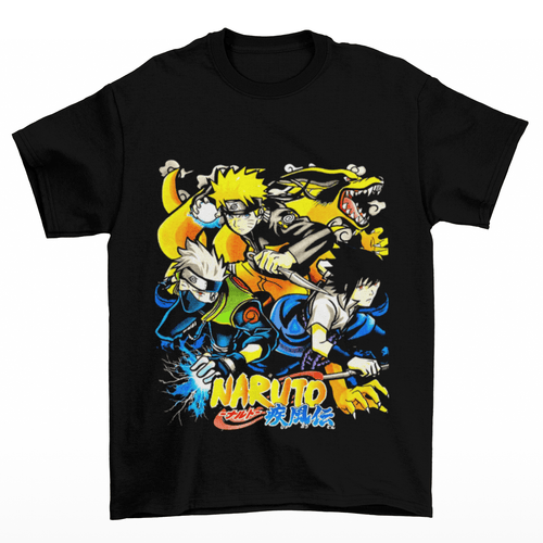 Polera Naruto Shippuden - amplitudmodulada