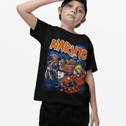 Polera Naruto Uzumaki KIDS - amplitudmodulada