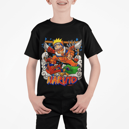Polera Naruto Uzumaki KIDS - amplitudmodulada