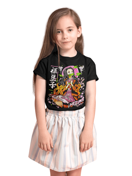 Polera Nezuko y Mitsuri Kimetsu Kids - amplitudmodulada