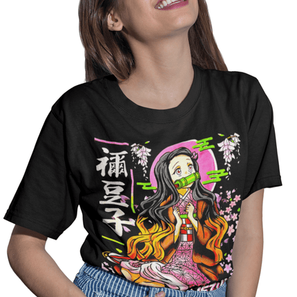 Polera Nezuko y Mitsuri Kimetsu - amplitudmodulada