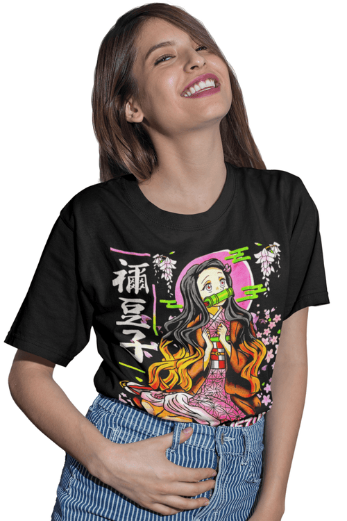 Polera Nezuko y Mitsuri Kimetsu - amplitudmodulada