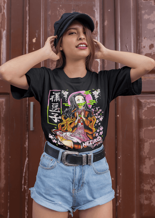 Polera Nezuko y Mitsuri Kimetsu - amplitudmodulada