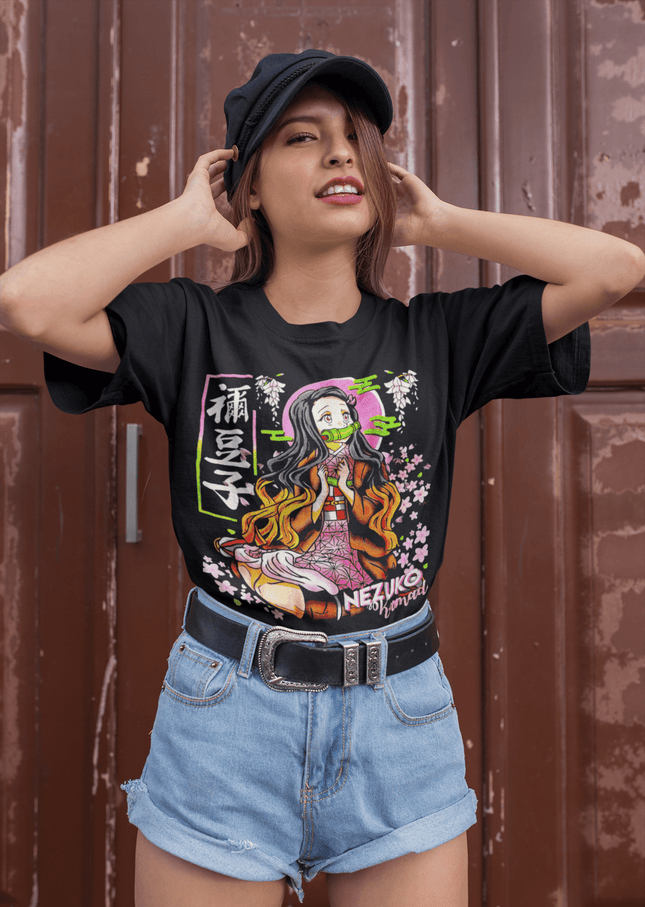 Polera Nezuko y Mitsuri Kimetsu - amplitudmodulada