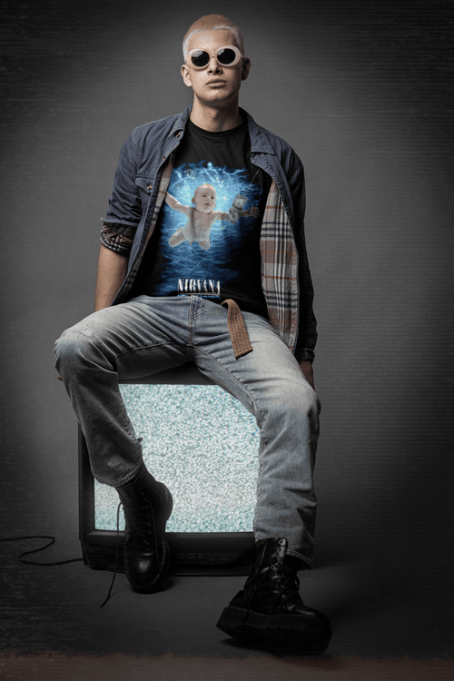 Polera Nirvana Nevermind - amplitudmodulada