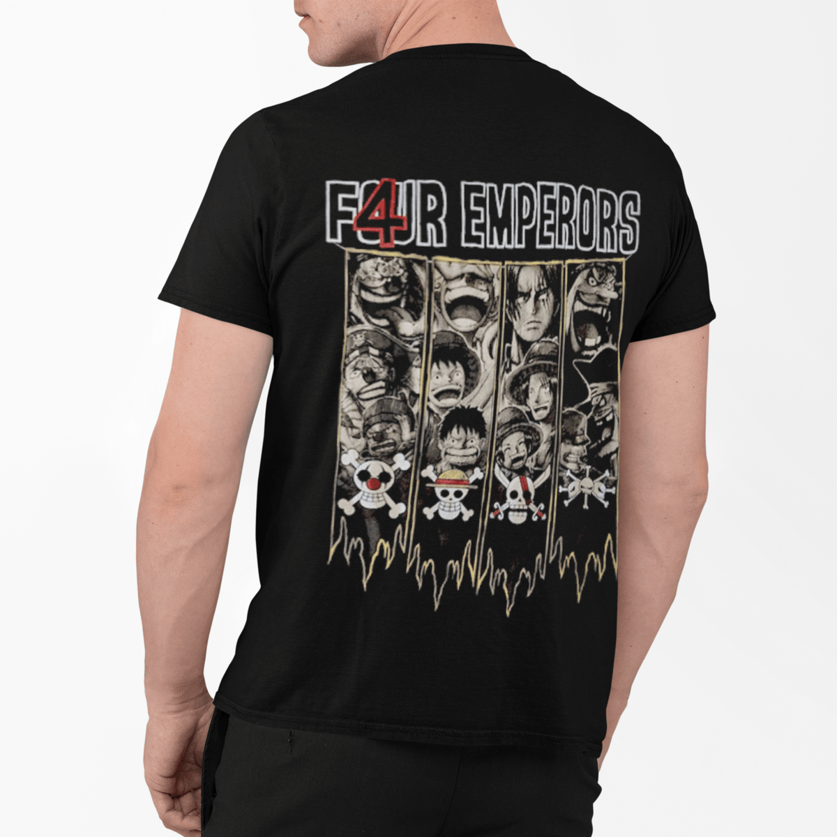 Polera One Piece Los 4 Emperadores - amplitudmodulada